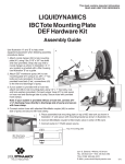 IBC Tote Mounting Plate