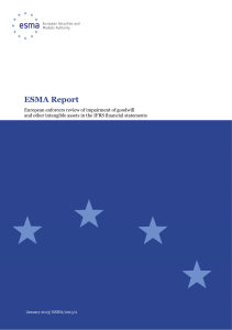 2013-2 ESMA Report - Review of practices related to