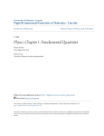 Physics, Chapter 1: Fundamental Quantities