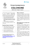 Colchicine - The Australian Rheumatology Association