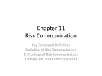 Chapter 11 Risk Communication