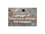 principles of STRUCTURAL GEOLOGY and TECTONICS
