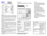 Description The FC-33 is a DIN rail mount, selectable input / output