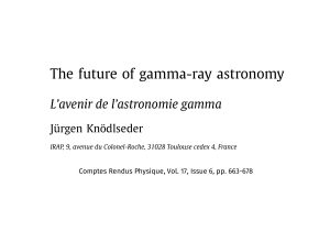 The future of gamma-ray astronomy