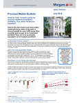 Precious Metals Bulletin