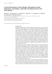 Crustal thickening in Gansu-Qinghai, lithospheric mantle subduction