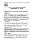 SECTION 3: Case Evaluation and Examination Scoring