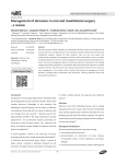 Management of abrasions in oral and maxillofacial surgery