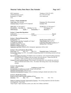 Material Safety Data Sheet: Indium (III) Phosphide