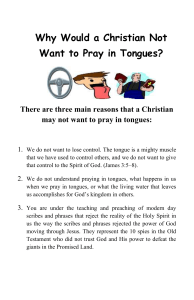 There are three main reasons that a Christian may not want to pray