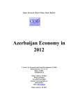Azerbaijan Economy in 2012 - Center for Economic and Social