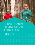 10 Best Practices To Drive On-Site Engagement