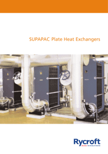 SUPAPAC Plate Heat Exchangers