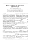 Dispersion of Own Frequency of Ion