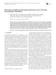 Ideal shear strength and deformation behaviours of L10 TiAl from