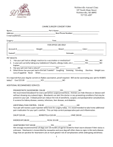 the canine surgery consent form.
