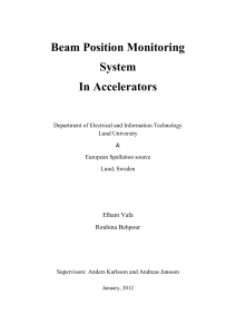 Beam Position Monitoring System In Accelerators