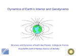 Dynamics of Earth`s Interior and Geodynamo