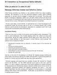 Emerging Infectious Disease and Infection Control