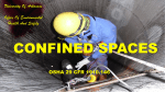 Confined space - EHS UArk
