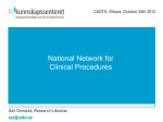 National Network for Clinical Procedures