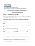 accidental discharge reporting form