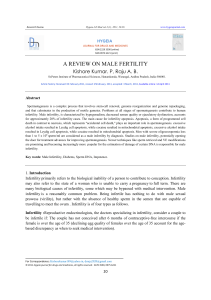 3.a review on male fertility - About Open Academic Journals Index