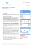 EQUITY RESEARCH Red River Resources Ltd (RVR.ASX)