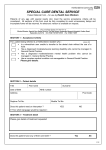 Non-dentist referral form