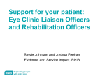 Presentation: Eye Clinic Liason Officers and Vision Rehabilitation