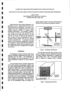 Alternative Beam Splitter/Compensator Configurations for Reduction