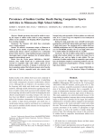 Prevalence of sudden cardiac death during competitive sports
