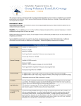 Group Voluntary Term Life Coverage