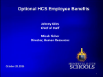 UPDATED Overview HCS Voluntary Emp. Benefits