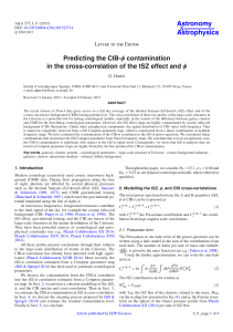 Predicting the CIB-φ contamination in the cross