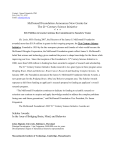 2007-12-04 Press Release - James S. McDonnell Foundation