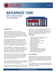 batchmate 1500 - Red Seal Measurement
