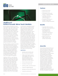 IntelliTouch® Surface Acoustic Wave Touch Solutions