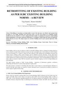 retrofitting of existing building as per igbc existing building norms