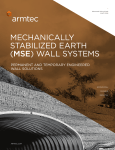 mechanically stabilized earth (mse) wall systems