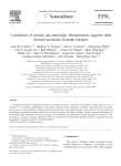 Correlation of seismic and petrologic thermometers