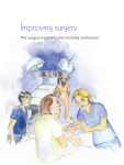 Improving surgery: The surgical morbidity and