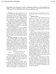 DEVELOPING OSL GEOLOGICAL DATING TECHNIQUES FOR