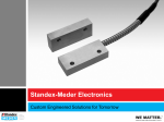 3-D Magnetic Field Mapping for Reed Sensors - Standex