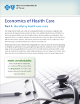 Economics of Health Care - Blue Cross and Blue Shield of Texas