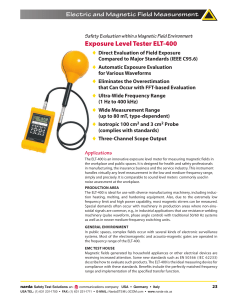 Exposure Level Tester ELT-400