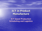 ICT in Product Manufacture