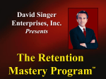 Retention Mastery Program