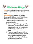 Wellness Bingo