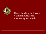 Understanding the Hazard Communication and Laboratory Standards